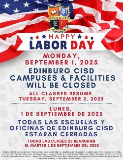 Labor Day off